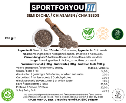 SEMI DI CHIA (250G)