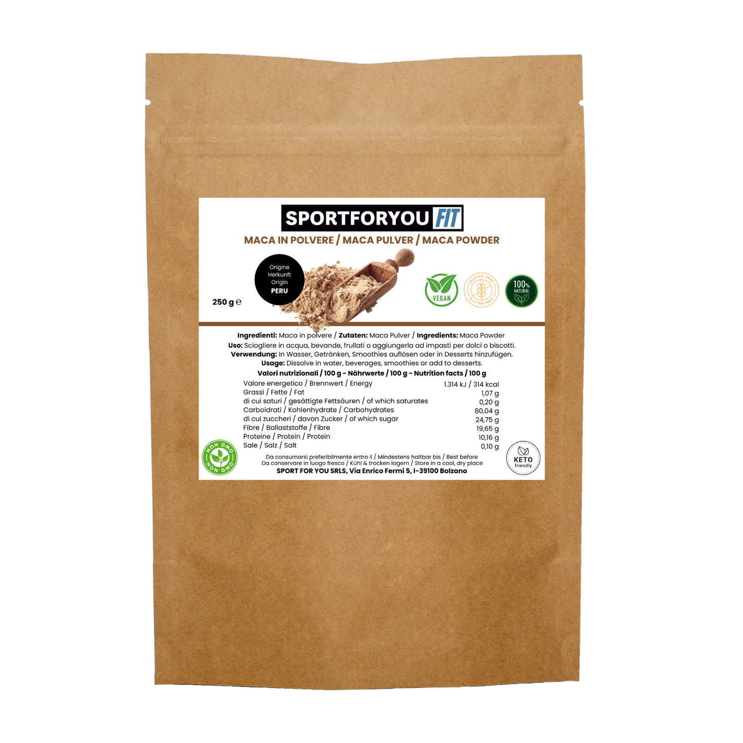 MACA IN POLVERE (250G)