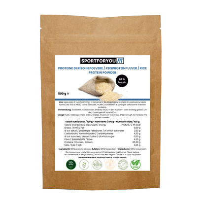 PROTEINE DI RISO IN POLVERE (500G)
