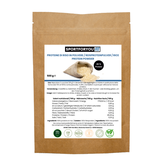 PROTEINE DI RISO IN POLVERE (500G)