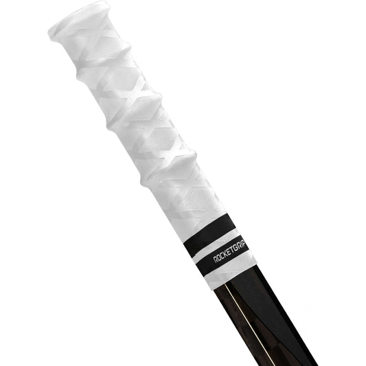 ROCKETGRIP RUBBER HOCKEY GRIP (WHITE)