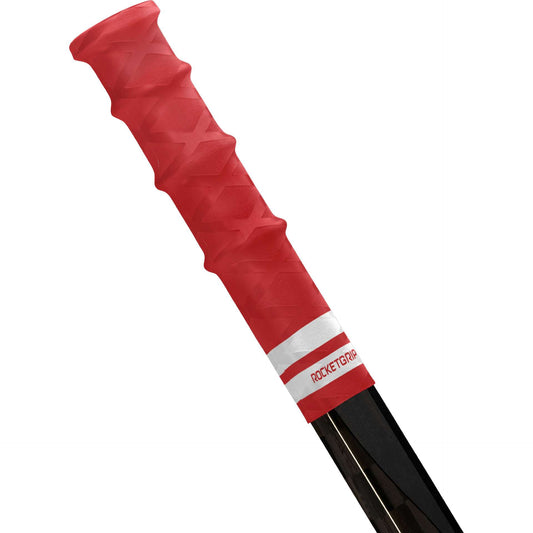 ROCKETGRIP RUBBER HOCKEY GRIP (RED)