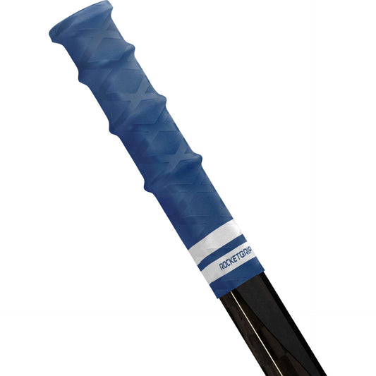 ROCKETGRIP RUBBER HOCKEY GRIP (BLUE)