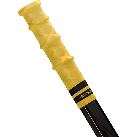 ROCKETGRIP RUBBER HOCKEY GRIP (YELLOW)