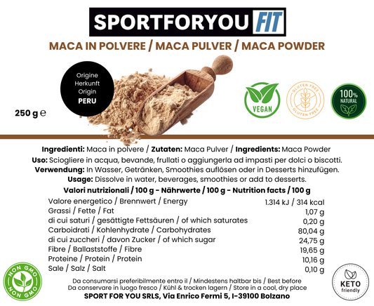MACA IN POLVERE (250G)