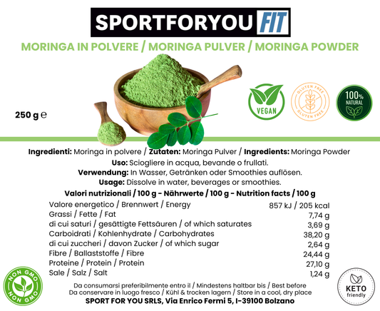 MORINGA IN POLVERE (250G)